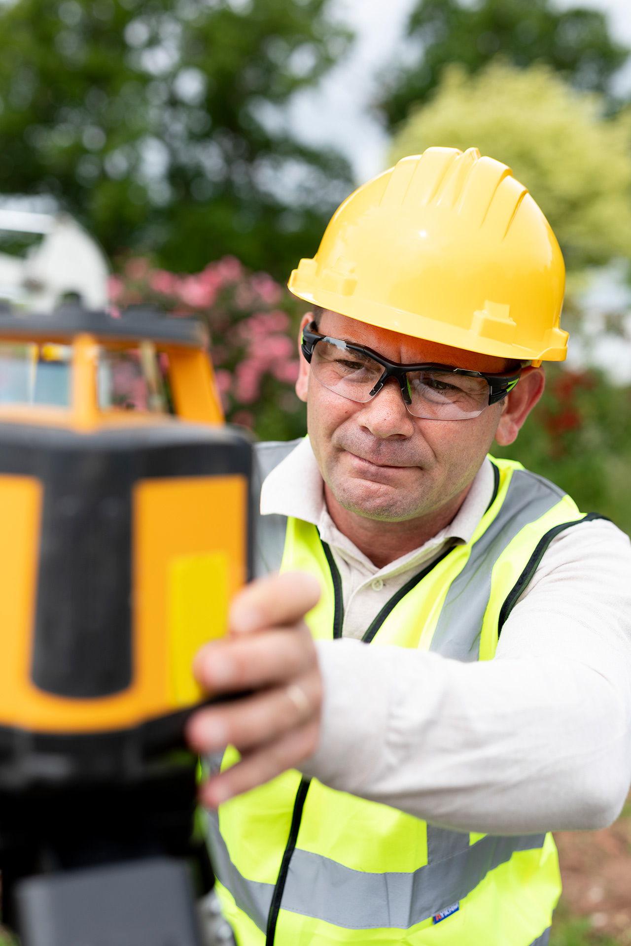 Picture of a surveyor